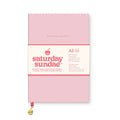 Bubble Gum A5 Spumoni Swirls Scalloped Journal