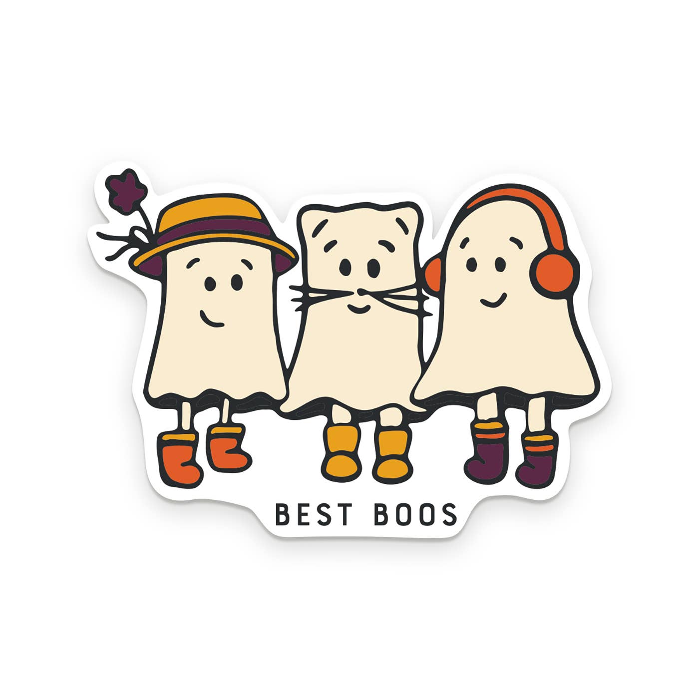 Best Boos Vinyl Sticker