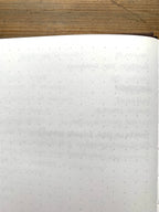 The Wanderer - B6 vegan dot grid notebook, 100gsm ivory pape