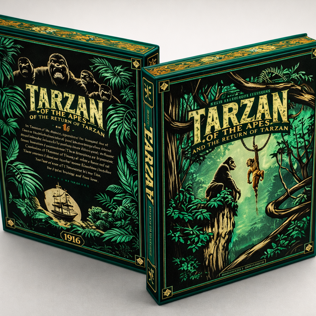 Tarzan of the Apes  and The Return of Tarzan (Deluxe Edition) Edgar Rice Burroughs
