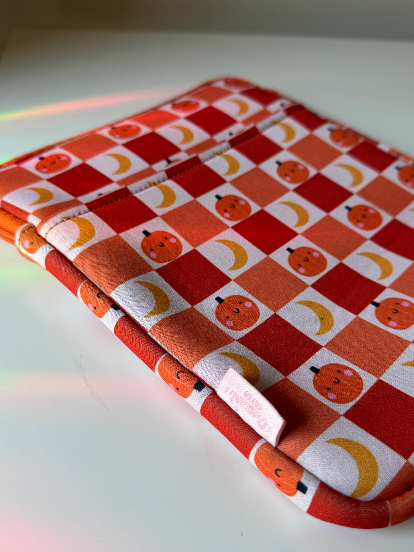 Pumpkin Halloween Book & Kindle Pouch
