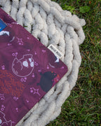 Book / Tablet Sleeve | Maroon Magic