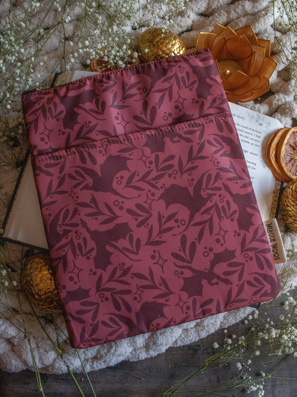 Rust Dragons Book/Tablet Sleeve