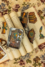 Library Sticker Tin Box