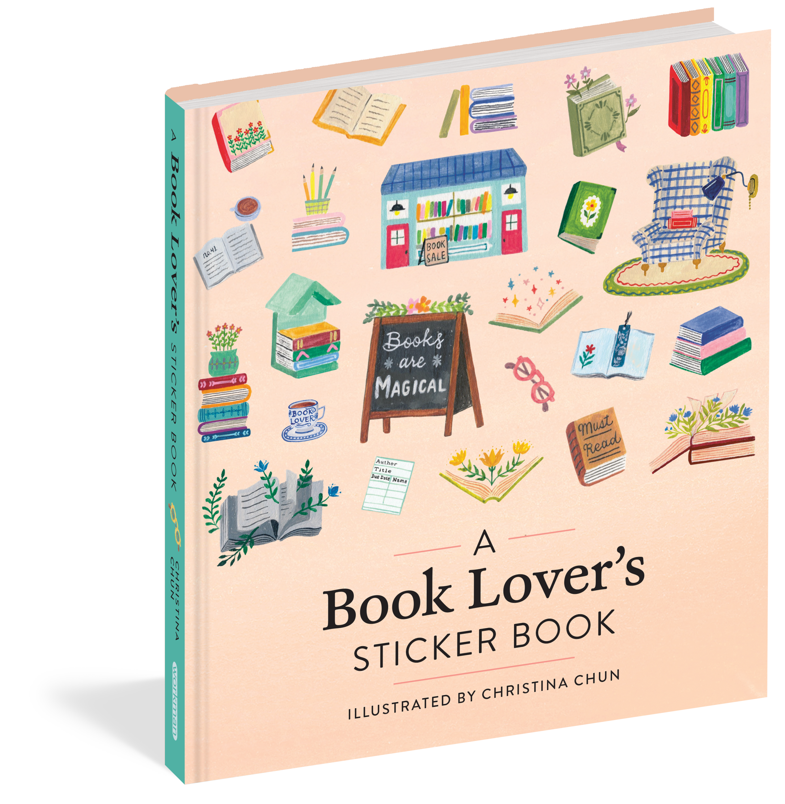 A Book Lover's Sticker Book
