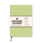 Matcha A5 Spumoni Swirls Scalloped Journal