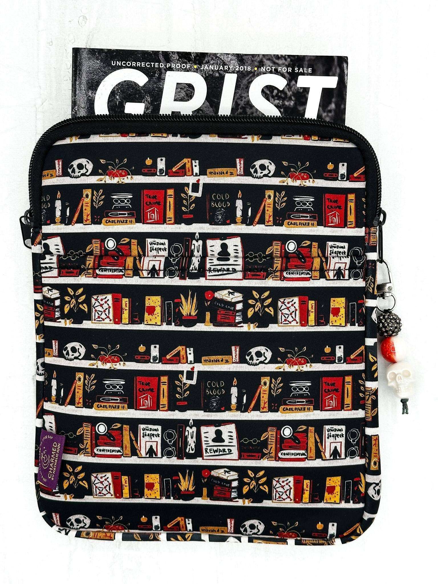True Crime Detective Book & eReader Sleeve