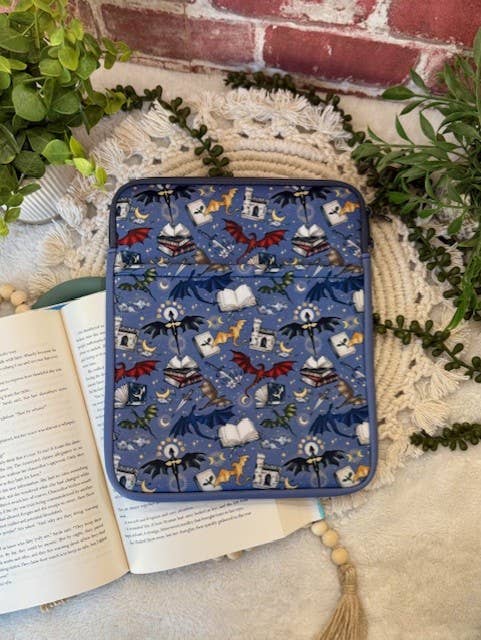 8x10 Dragon Book Sleeve | Book Sleeve | Kindle Storage