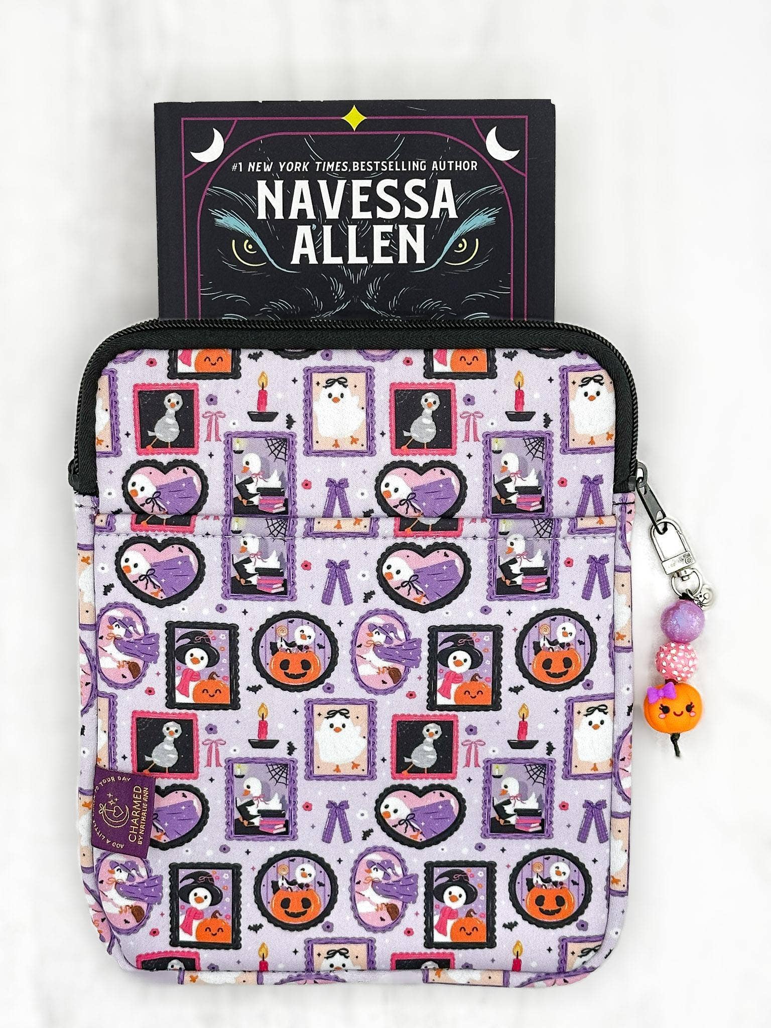 Silly Spooky Goose Book Sleeve