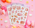Pumpkin Cafe Sticker Sheet