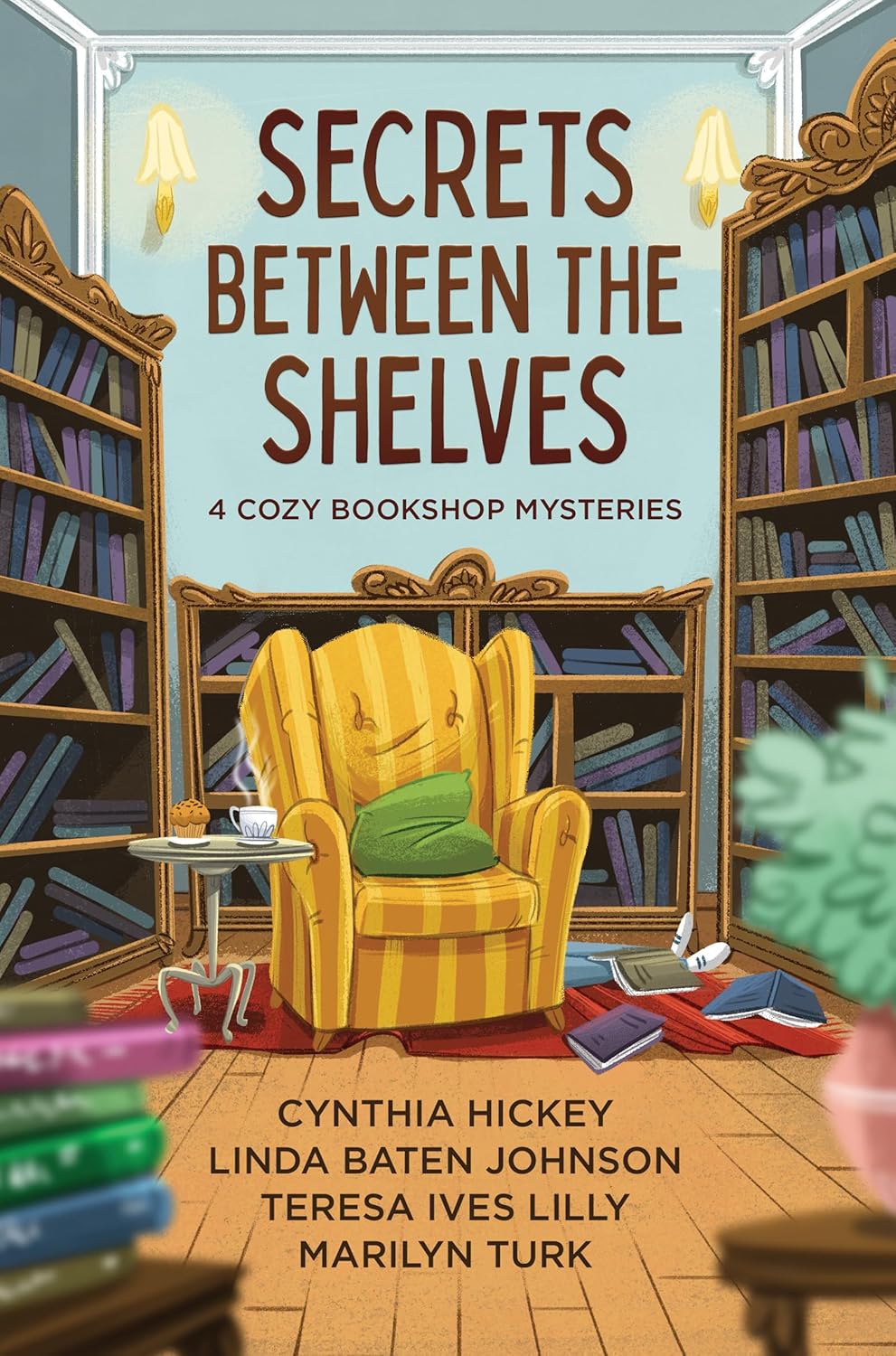 The Secrets Between Shelves: 4 Cozy Bookshop Mysteries